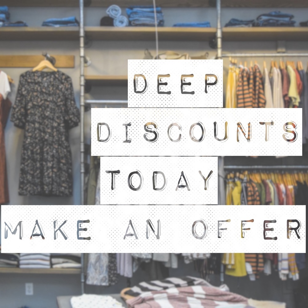 Deep Discounts Today!